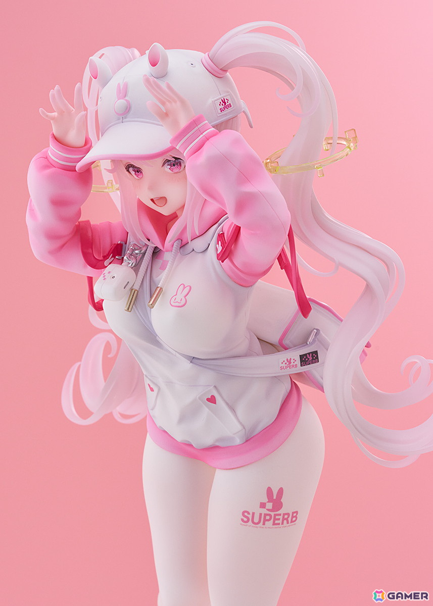 「勝利の女神：NIKKE」よりアリスがスイートホーム衣装で1/7スケールフィギュア化！無邪気な笑顔でウサギさんポーズを披露の画像7
