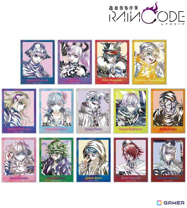 超探偵事件簿 レインコード」水彩調イラストが特徴の“Ani-Art”グッズが