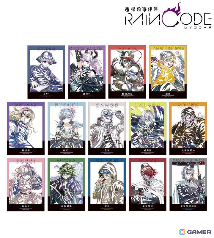 「超探偵事件簿 レインコード」水彩調イラストが特徴の“Ani-Art”グッズが受注開始！パーカーやTシャツ、ポケットパスケースなどがラインナップの画像7