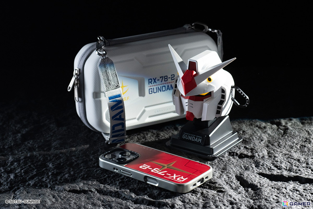 「機動戦士ガンダム x CASETiFY」コレクションが12月9日に発売！ガンダムとシャア専用ザクIIがモチーフのテックアクセサリーがラインナップの画像15