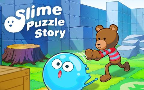「スライムパズルストーリー」iOS/Android/Steamで11月27日に配信！移動のみのシンプルな操作で多様なパズルギミックが楽しめる