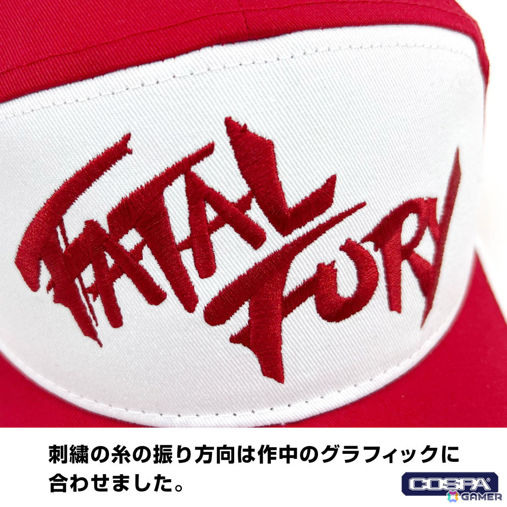 「テリー・ボガードの帽子」がCOSPAにて予約開始！刺繍の向きやバイザーの厚みまで完全再現された“つい投げたくなる”ファン必携のアイテムの画像7