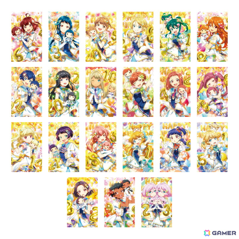 バースデートレーディングカード2034 Vol.1