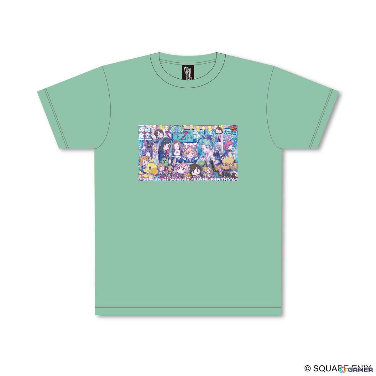 スクエニが贈るKawaiiポップカルチャー「#SQkawaii」シリーズグッズが2025年3月5日に発売！「FF」アレンジCDやTシャツなどが登場の画像5