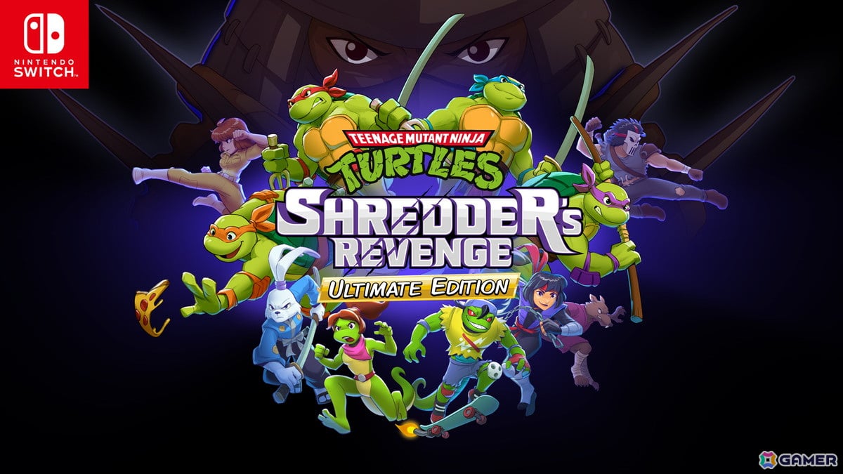 DLC2種を収録したパッケージ版「ミュータント タートルズ：シュレッダーの復讐 アルティメットエディション」がSwitch向けに発売！の画像1