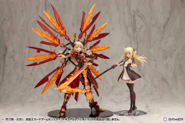 「遊戯王カードゲーム」25周年記念のフィギュアコレクションとして「閃刀姫─カガリ」がコトブキヤより立体化！の画像13