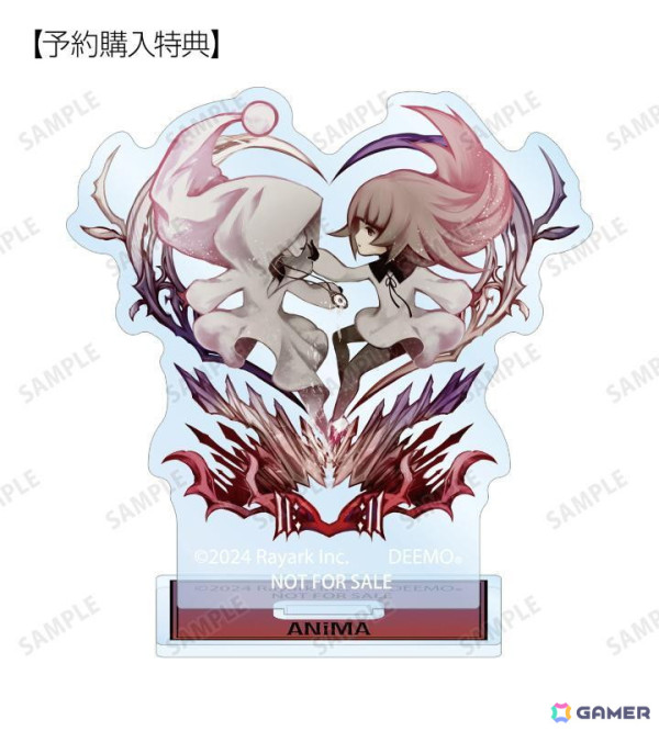 「DEEMO ＆ DEEMO II」のアクスタやTシャツなどグッズ10種が登場！デスクマットなど普段使いしやすいアイテムもの画像2