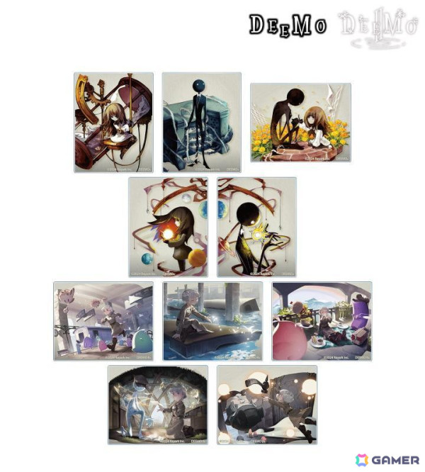「DEEMO ＆ DEEMO II」のアクスタやTシャツなどグッズ10種が登場！デスクマットなど普段使いしやすいアイテムもの画像3