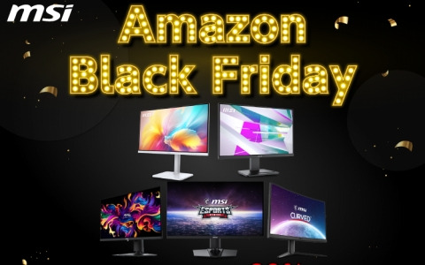 MSIモニターが最大約32％オフとなるAmazonブラックフライデーのフライングセールが実施！