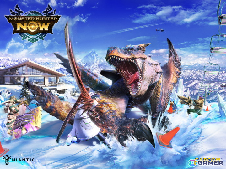 「モンスターハンターNow」のシーズン4「銀雪のランページ」は12月12日よりスタート！雪原エリアにティガレックスが登場の画像