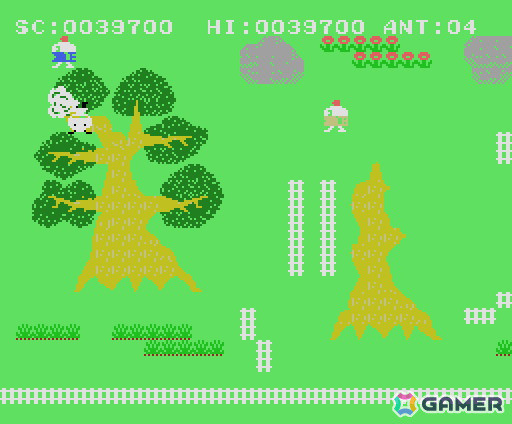シロアリとなって樹木を食い荒らすアクションゲーム「アンティ（MSX0 Stack版）」がプロジェクトEGGで配信！の画像5