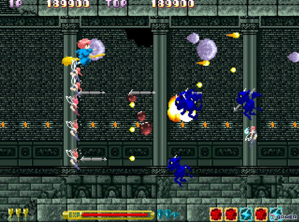 主人公・コットンを操作して獣心を退治していくシューティングゲーム「アーケードアーカイブス コットン」が11月28日に配信！の画像