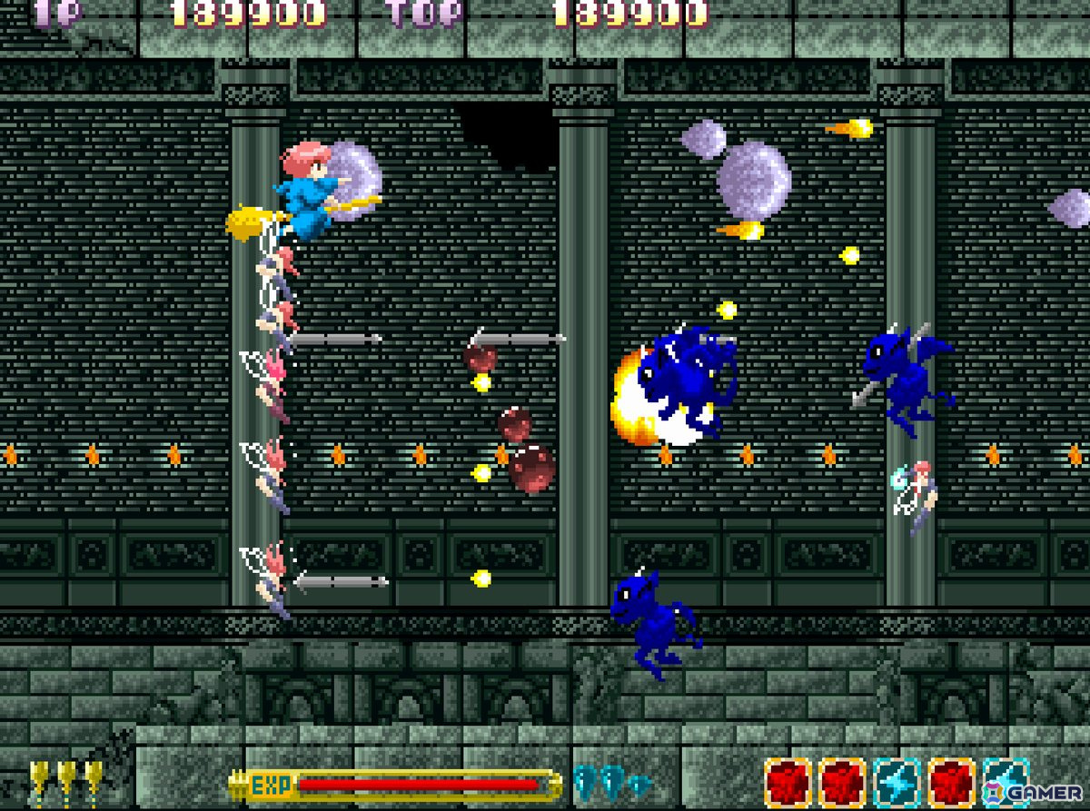 主人公・コットンを操作して獣心を退治していくシューティングゲーム「アーケードアーカイブス コットン」が11月28日に配信！の画像4
