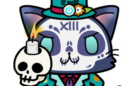 「駅奪取シリーズ」配信13周年を記念したキャンペーンが12月2日から開催！13周年記念ニャッシュ「スカルニャッシュ」が登場