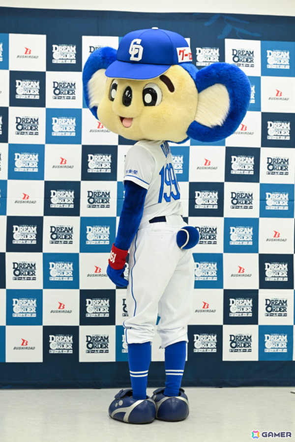「ドリームオーダーOB最強決定戦2024」に中日ドラゴンズの公式マスコット・ドアラが参戦！岡島秀樹監督率いる読売ジャイアンツに挑むの画像4