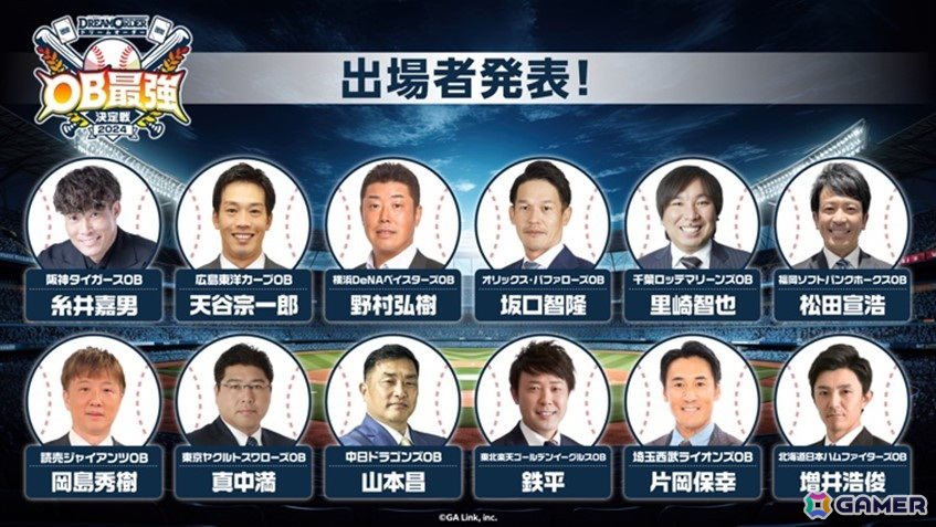 「ドリームオーダーOB最強決定戦2024」に中日ドラゴンズの公式マスコット・ドアラが参戦！岡島秀樹監督率いる読売ジャイアンツに挑むの画像