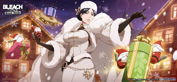 「ブレソル」で「TVアニメ放送記念特別・クリスマスプライズガチャ―White night―」が11月30日から開催！クリスマス衣装の卯ノ花烈、涅ネム、虎徹勇音が登場の画像2
