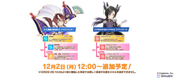 「ウマ娘」新たなウマ娘「ブラストワンピース」（CV：紫月杏朱彩）が発表！12月10日から開催されるクリスマスキャンペーンの情報もの画像13