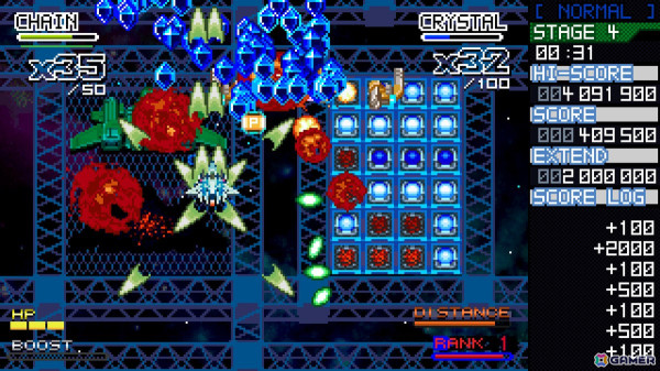 近接バトルと爽快感が特徴のシューティングゲーム「Crystal Breaker」がSwitch/Steamで配信！12月5日までは10%オフの1,530円（税込）にの画像3