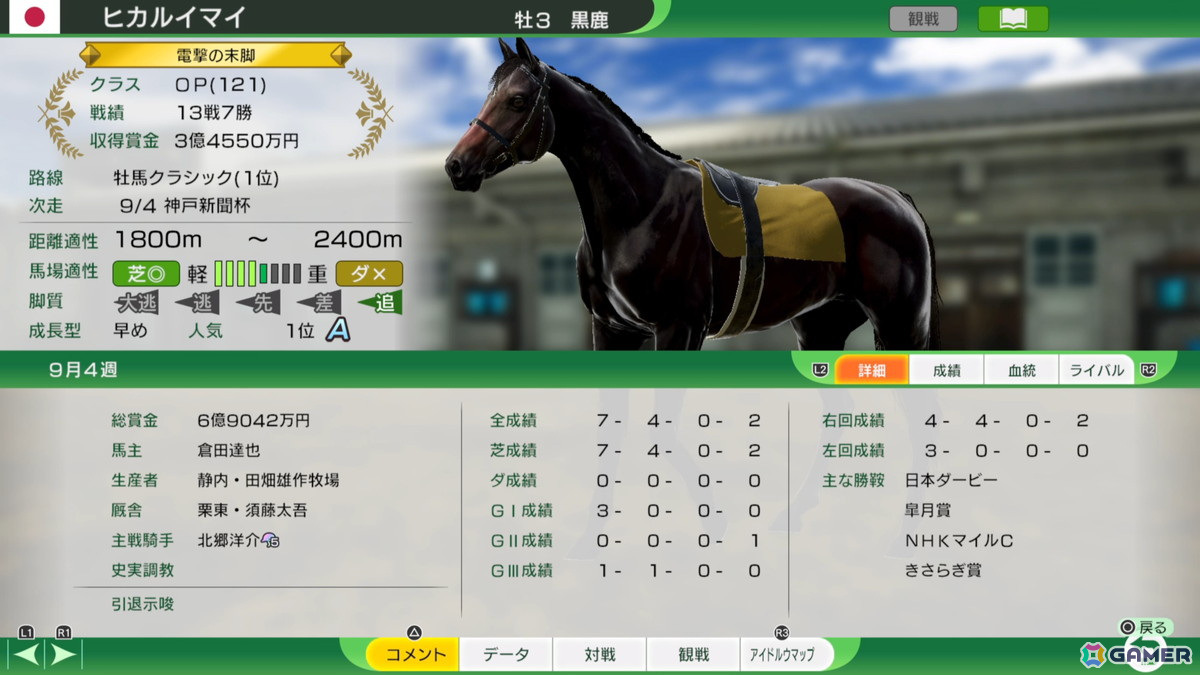 「Winning Post 10 2025」では伝説の名馬に挑む「世界100傑馬」が登場！「ウイポ」史上最古の1971年開始シナリオもの画像12