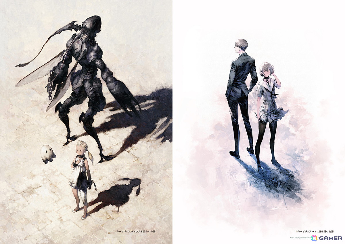 「NieR Re［in］carnation」の公式資料集が発売！メインストーリーやウェポンストーリーなどのゲーム内テキストをはじめ、未実装のエピソードも収録の画像