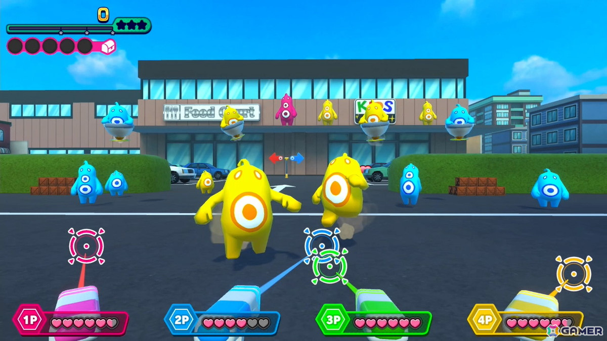 パーティー系ガンシューティング「バン！バン！バンディッツ」がSwitch向けに発売！高難度モードやチームバトルなどの対戦プレイ機能も搭載の画像