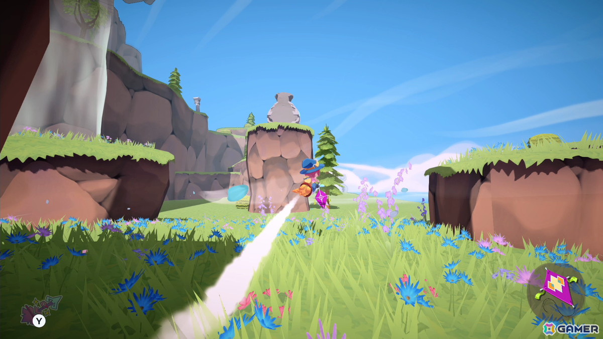 「ミカと魔女の山」PS5/Switch向けに2025年3月13日に発売！見習い魔女がほうきに乗って冒険するアドベンチャーの画像