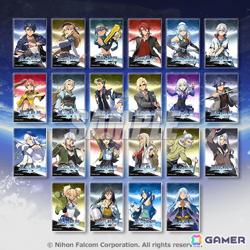 「英雄伝説 界の軌跡」オンラインくじがくじ引き堂に登場！エナミカツミ氏によるキャラクターイラストを使用したグッズなどを用意の画像16