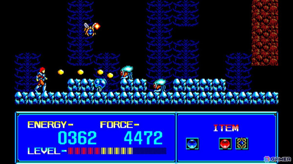 「EGGコンソール ザ・スキーム PC-8801mkIISR」がSwitchで配信!フォースを使って敵を倒すサイドビューRPGの画像