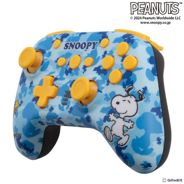 「スヌーピー」デザインのSwitch用ポーチに2種類の新柄「ピーナッツ」「サーフィン」が登場！ゲームカード用のポケットやメッシュポケットを搭載の画像9