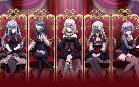 12月6日より開催されるアニメ「BanG Dream! Ave Mujica」放送記念 POP UP STORE in アニメイト池袋本店の情報が公開！玉座イラストを使用したグッズも