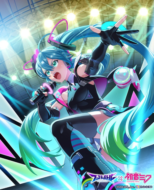 「フェスティバトル」で「初音ミク」とのコラボイベントが開催！新ヒーローとして「初音ミク」が参戦＆コラボガチャが1日1回無料の画像5