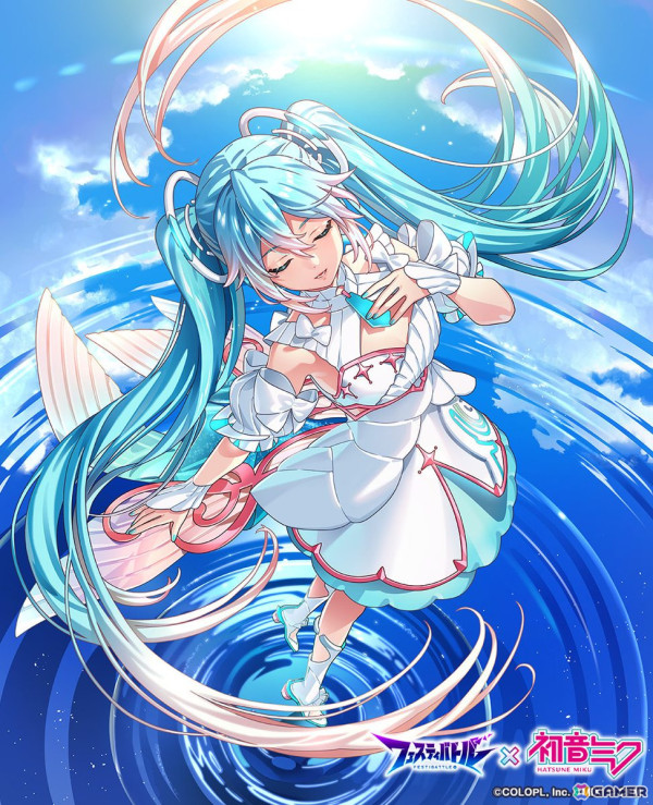 「フェスティバトル」で「初音ミク」とのコラボイベントが開催！新ヒーローとして「初音ミク」が参戦＆コラボガチャが1日1回無料の画像6