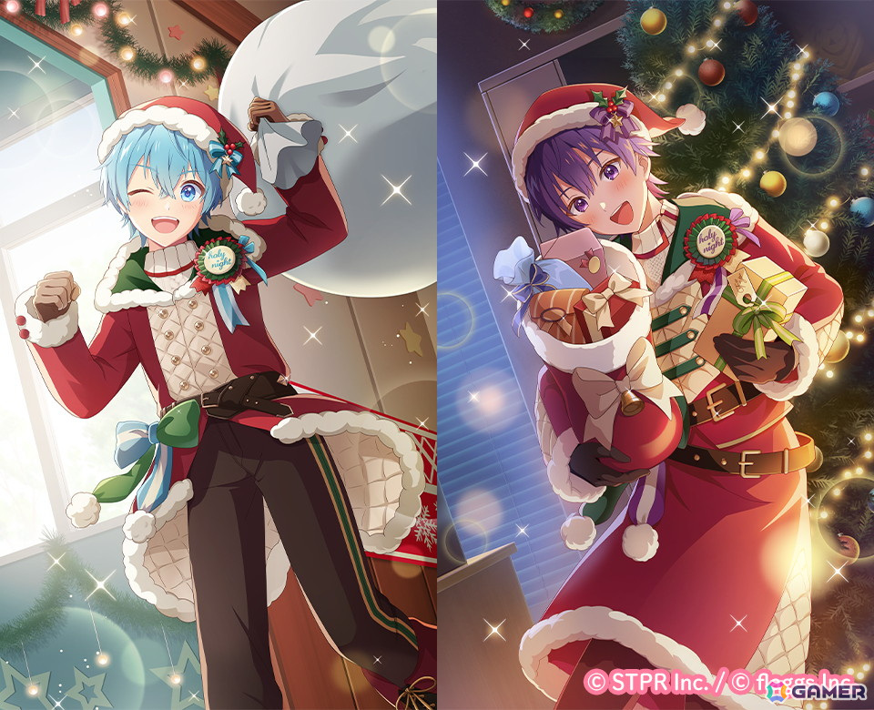 すとぷりくりすます　ころんくん すとぷりWith!!」にクリスマス衣装のころんさんとななもり。さん