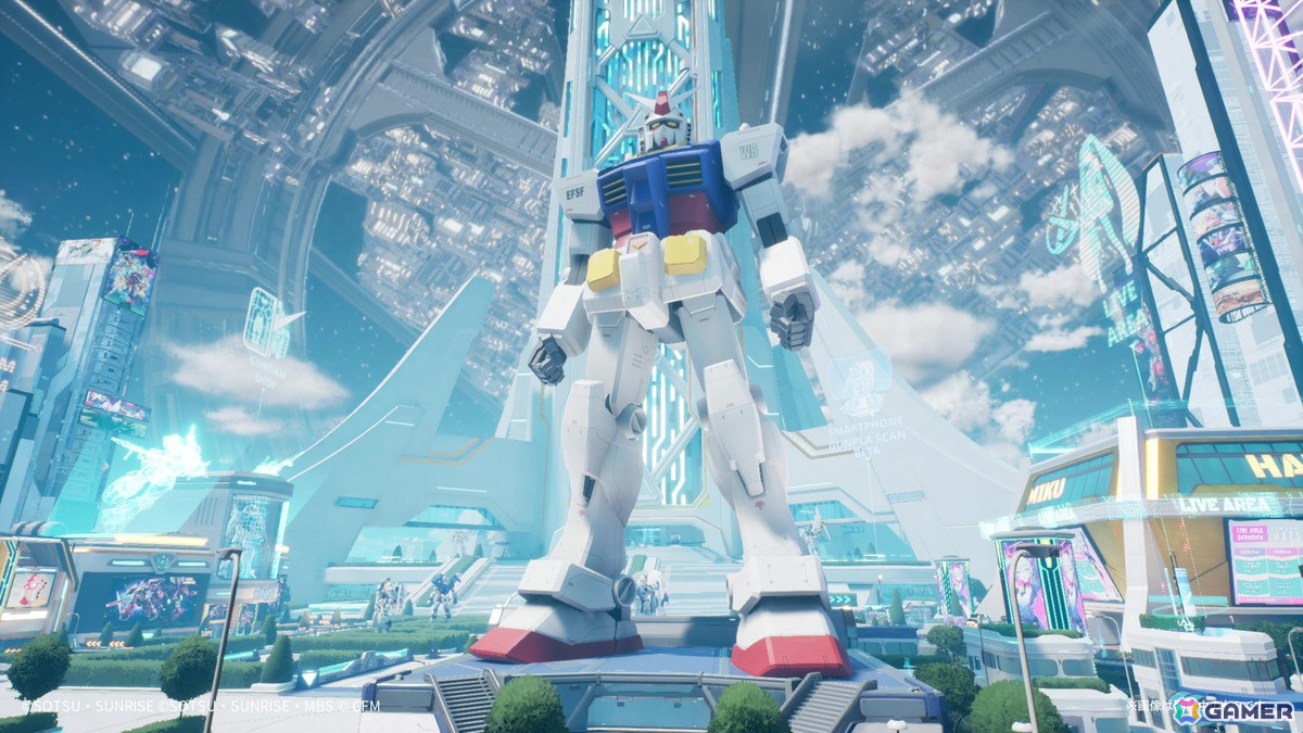 「ガンダム」×「初音ミク」コラボレーションライブの詳細が発表!「ワールドイズマイン」「FLYING IN THE SKY」などの楽曲も披露の画像