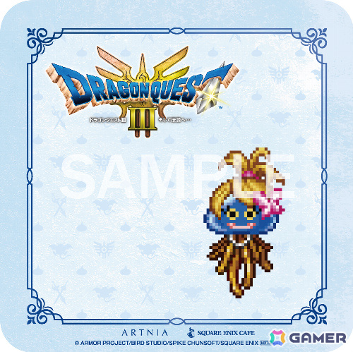 HD-2D版「ドラゴンクエストIII　そして伝説へ…」コラボカフェの詳細が発表！メタルスライムパンケーキ、やみのころものクレープティラミスなどのメニューが登場の画像16