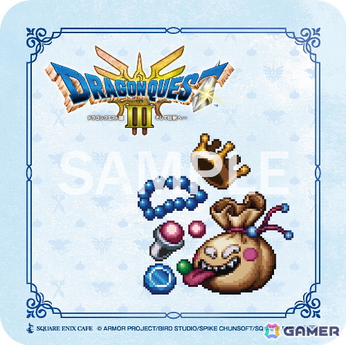 HD-2D版「ドラゴンクエストIII　そして伝説へ…」コラボカフェの詳細が発表！メタルスライムパンケーキ、やみのころものクレープティラミスなどのメニューが登場の画像32