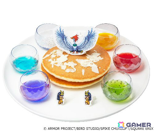 HD-2D版「ドラゴンクエストIII　そして伝説へ…」コラボカフェの詳細が発表！メタルスライムパンケーキ、やみのころものクレープティラミスなどのメニューが登場の画像