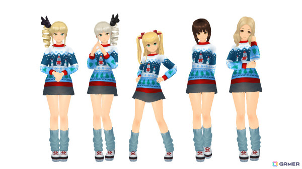 「スクスト2」パーティーセーター（青）が登場の新コスチュームイベント「隣は何をする人ぞ」が開催！の画像2