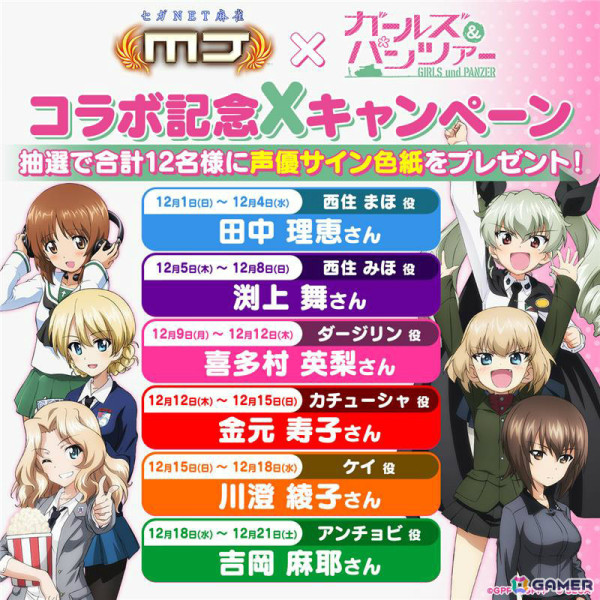「MJ」シリーズとアニメ「ガールズ＆パンツァー」のコラボイベントが開催！進化型SPキャラ・ダージリンやみほボタンなどの限定アイテムをゲットしようの画像42