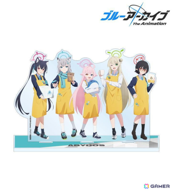 アニメ「ブルアカ」より描き下ろし ショップ店員ver.のアクスタなどが「AMNIBUS」にて受注受付中！の画像13