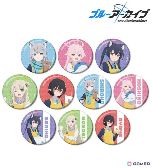 アニメ「ブルアカ」より描き下ろし ショップ店員ver.のアクスタなどが「AMNIBUS」にて受注受付中！の画像4