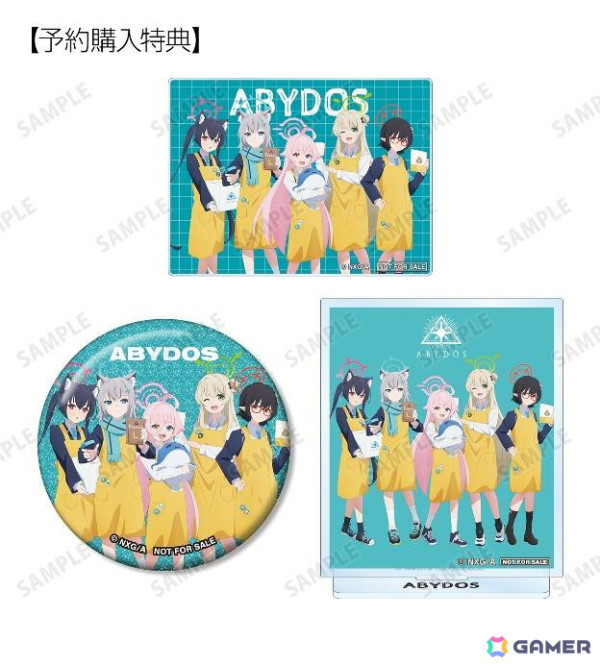 アニメ「ブルアカ」より描き下ろし ショップ店員ver.のアクスタなどが「AMNIBUS」にて受注受付中！の画像5