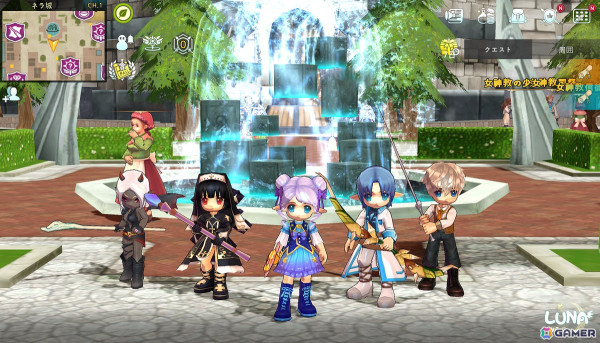 「ルナモバイル：月明かりと共に」が12月19日にiOS/Android向けで正式リリース！キュートなキャラクターが特徴の癒し系ファンタジーMMORPGの画像2