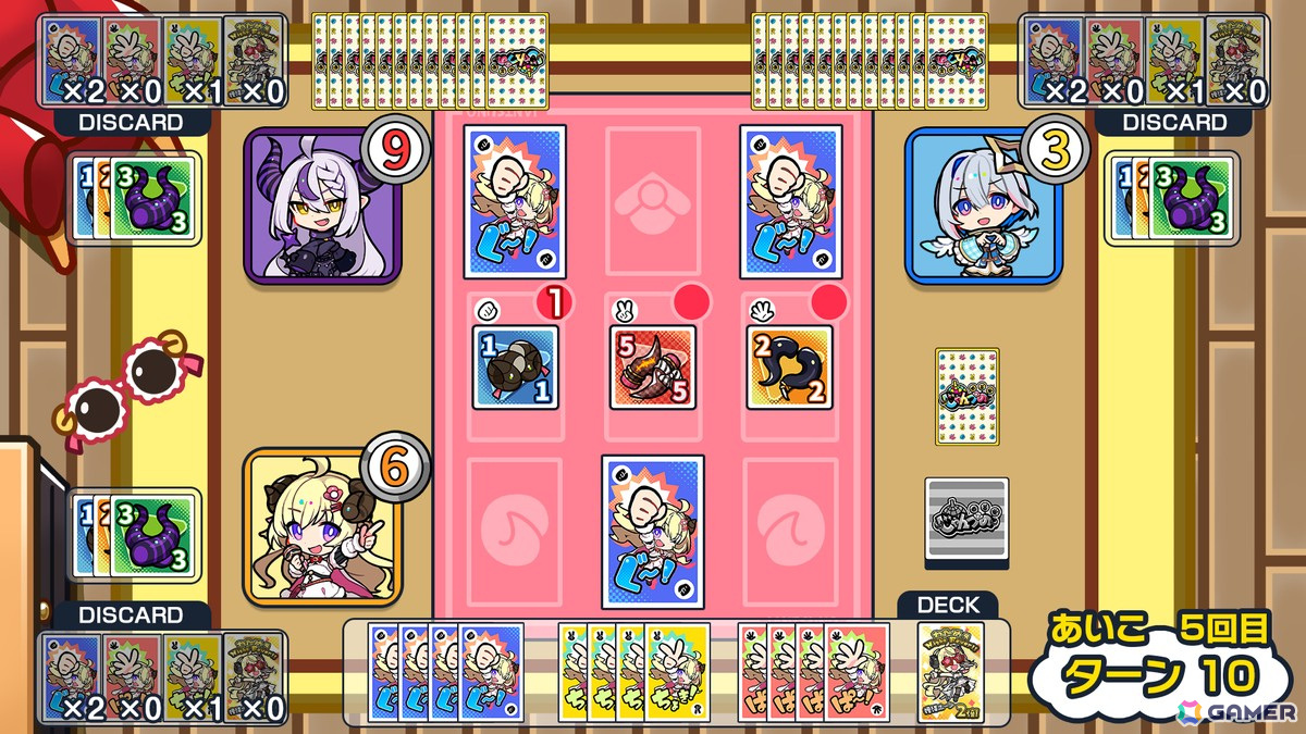 ホロライブ4期生・角巻わためさんが主役のじゃんけんカードゲーム「じゃんつの」が12月19日にSteamで配信！の画像3