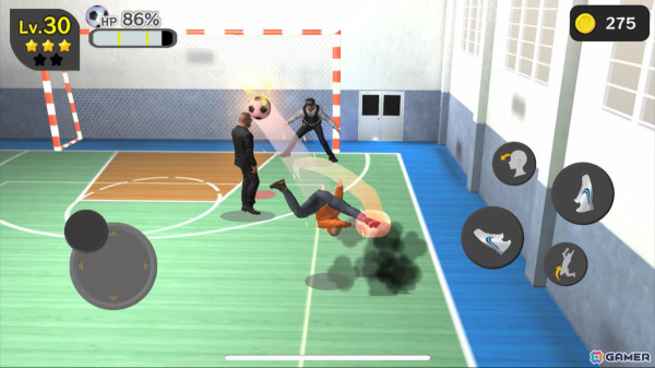 自由すぎる物理エンジンサッカーゲーム「Super Skill Soccer」が配信中――自転車や黒服の男たちなどのディフェンスをかいくぐってゴールを決めろの画像4