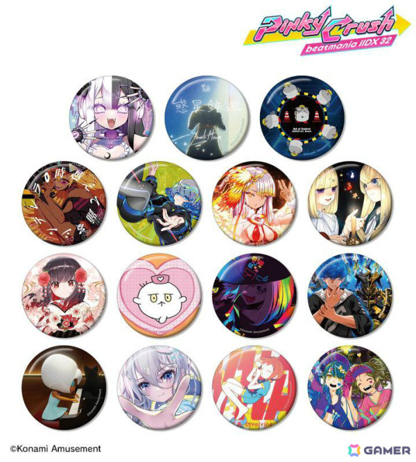 「pop'n music」「beatmania IIDX 32 Pinky Crush」「GITADORA GALAXY WAVE」「SOUND VOLTEX EXCEED GEAR」のグッズがAMNIBUSに登場！の画像6