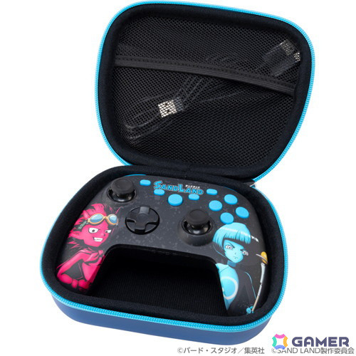 アニメ「SAND LAND」デザインのSwitch/PC用コントローラーと収納ケース