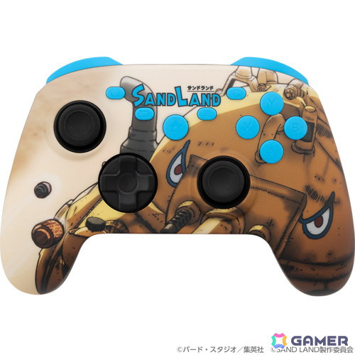アニメ「SAND LAND」デザインのSwitch/PC用コントローラーと収納ケースがセットで2025年1月下旬に発売!の画像