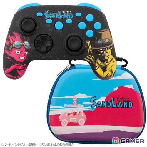アニメ「SAND LAND」デザインのSwitch/PC用コントローラーと収納ケースがセットで2025年1月下旬に発売！の画像9